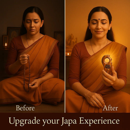 Jap Counter (A spiritual tool to count mantras like Ram Ram without losing track)
